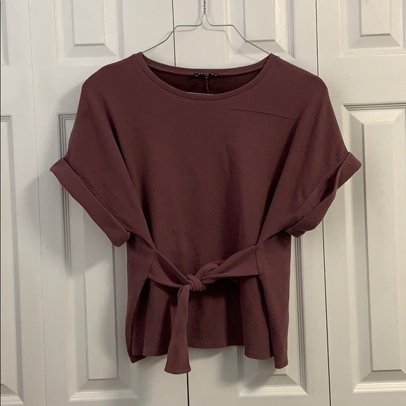 Express Front-tie Blouse - Picture 1 of 4